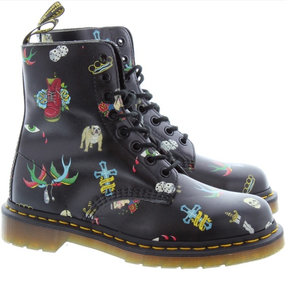 dr marten tattoo boots